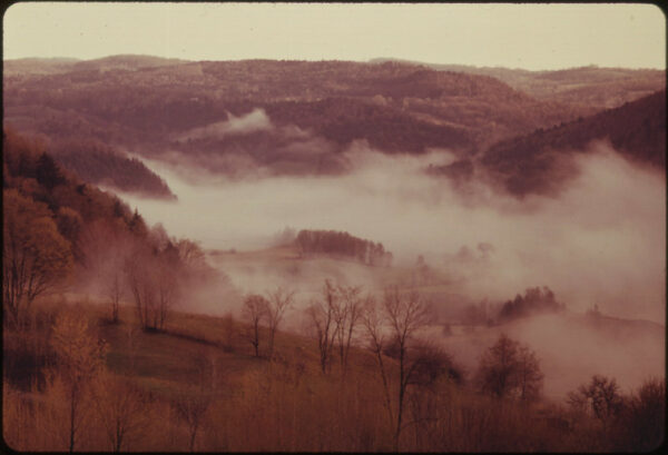  mist in the valley of East Randolph